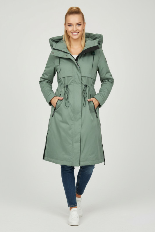 Zelena prehodna jakna FASHION