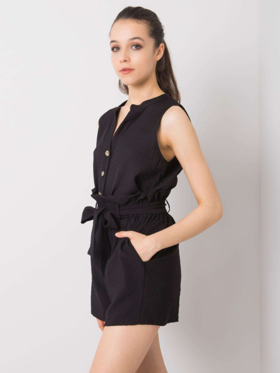 Črni casual komplet RUE PARIS