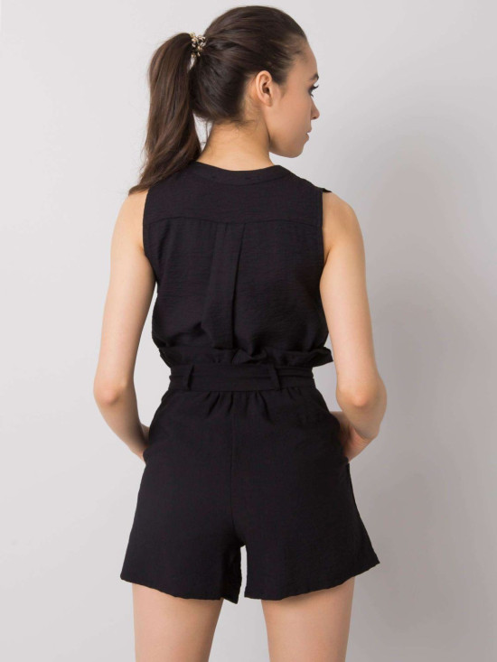 Črni casual komplet RUE PARIS