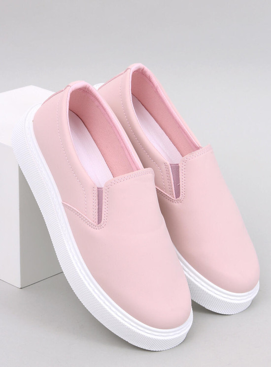 Slip-on ženske superge svetlo rožnate