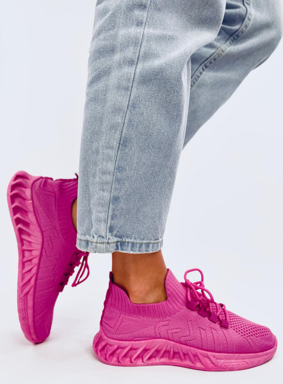 Teniske iz elastičnega blaga barve fuksije