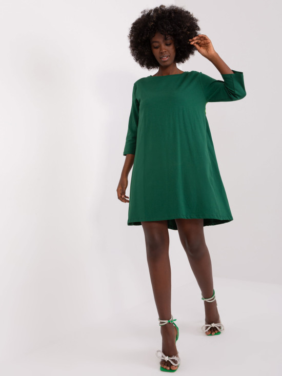 Elegantna zelena obleka