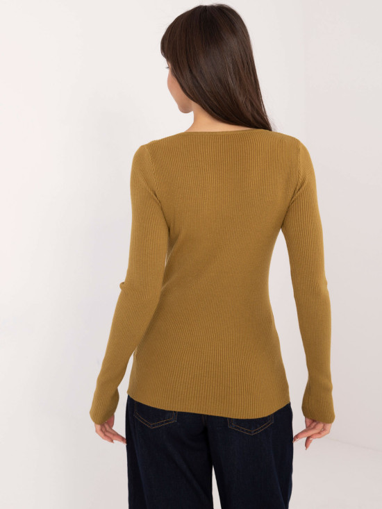 Elegantni olivni pulover