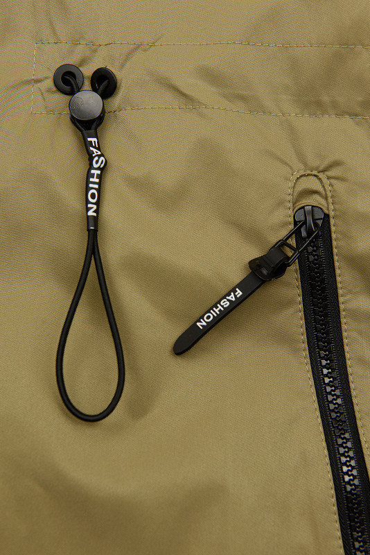 Khaki prehodna jakna FASHION