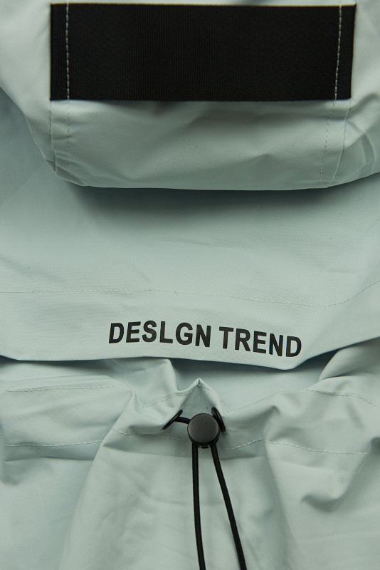 Ženska prehodna parka s kapuco – Mentol