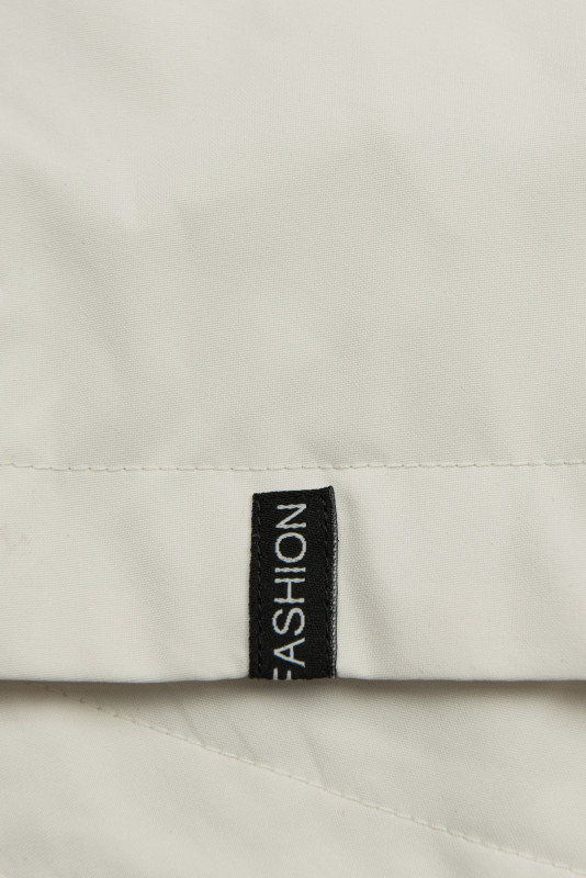 Ženska prehodna parka s kapuco – Ecru