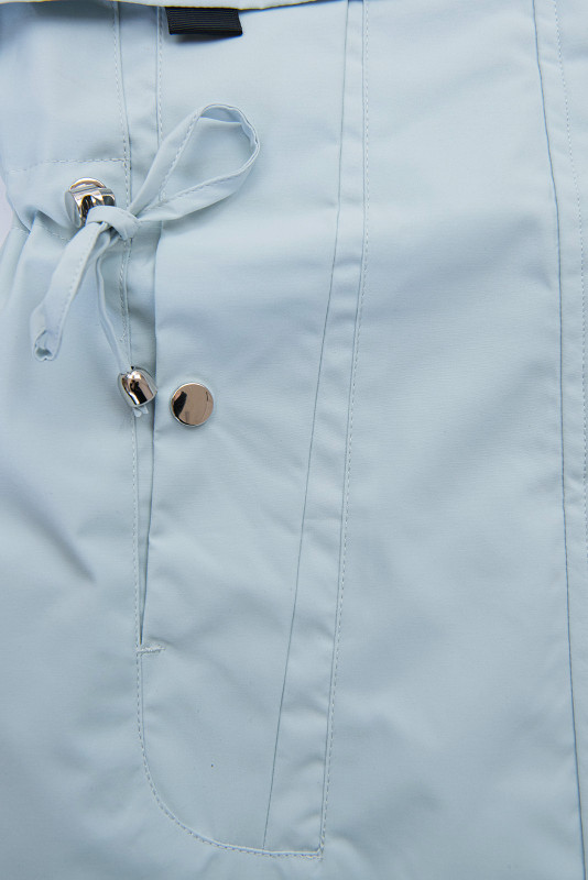 Svetlo modra parka za pomlad/jesen