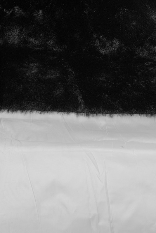 Zelo topla dolga zimska bunda - bela