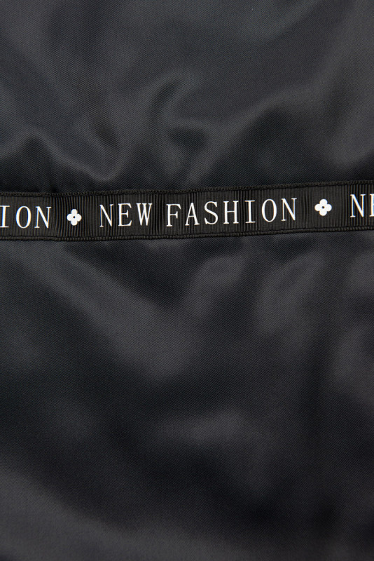 Temno modra parka FASHION