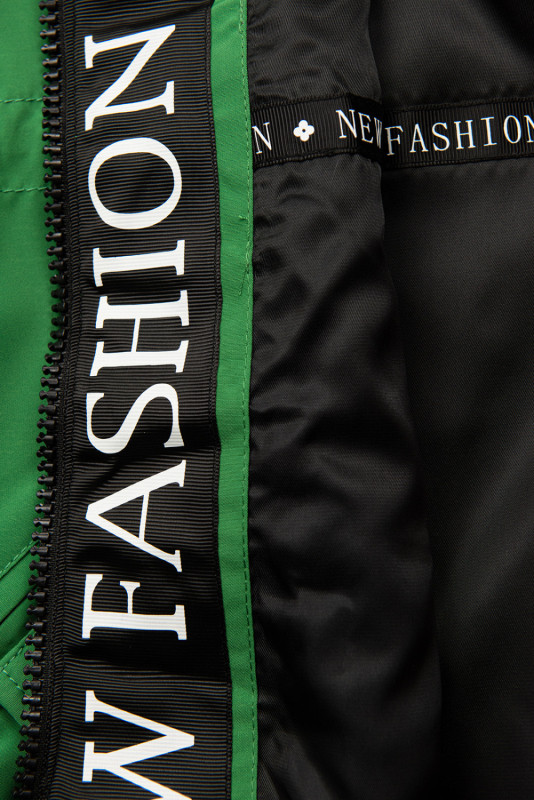 Lahka prehodna parka FASHION zelena