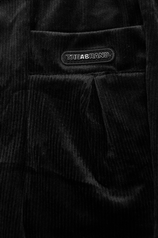 Črne hlače z žepi THE  BRAND