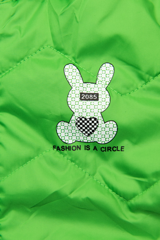 Zelena prehodna jakna FASHION