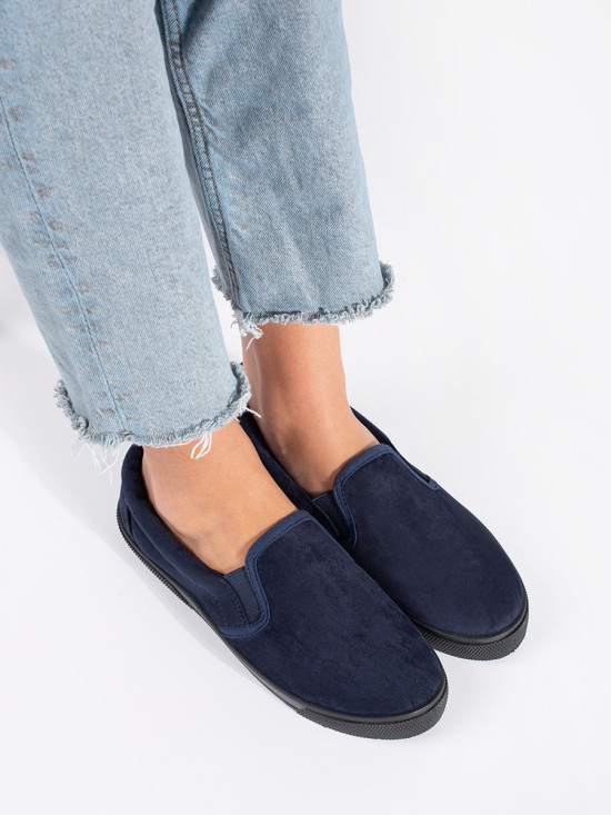 Modre slip-on teniske