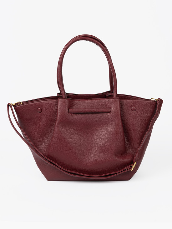 Elegantna bordo shopper torba