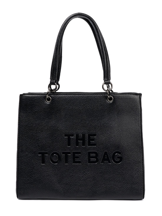 Klasična črna shopperka TOTE