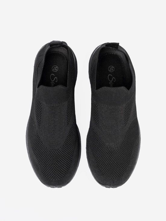 Črne slip-on teniske