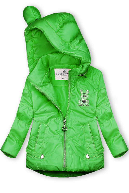 Zelena prehodna jakna FASHION