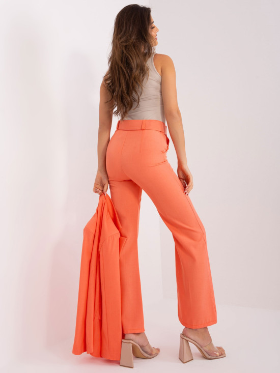 Elegantne fluo oranžne hlače