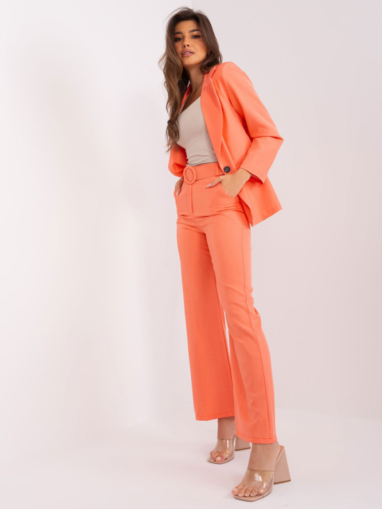 Elegantne fluo oranžne hlače