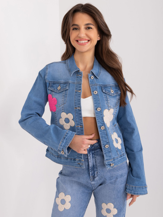 Cvetna denim jakna