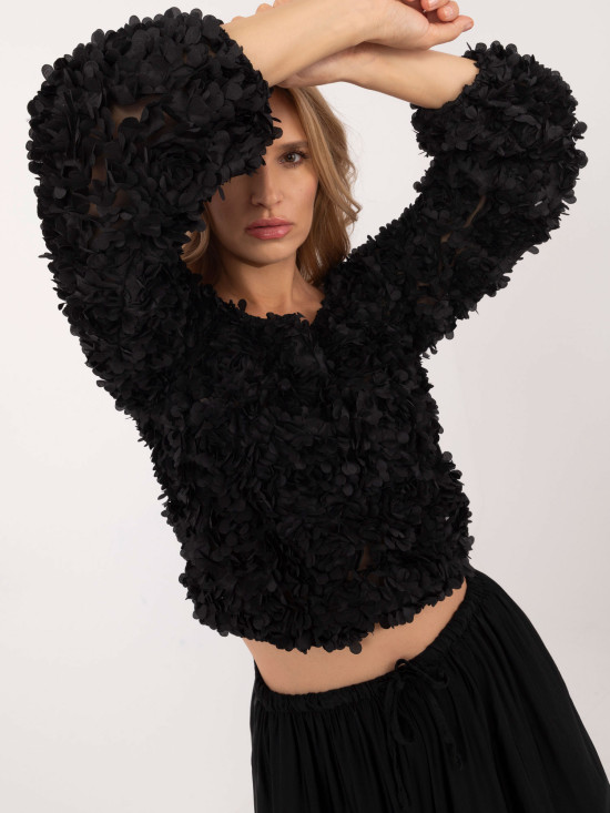 Elegantna bluza z dolgimi rokavi