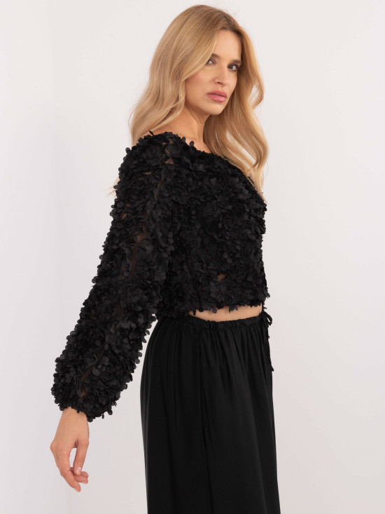 Elegantna bluza z dolgimi rokavi