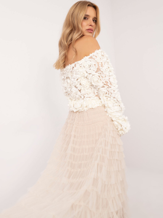 Elegantna bež midi krila