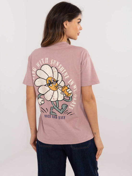 Stilska bluza v temno roza barvi