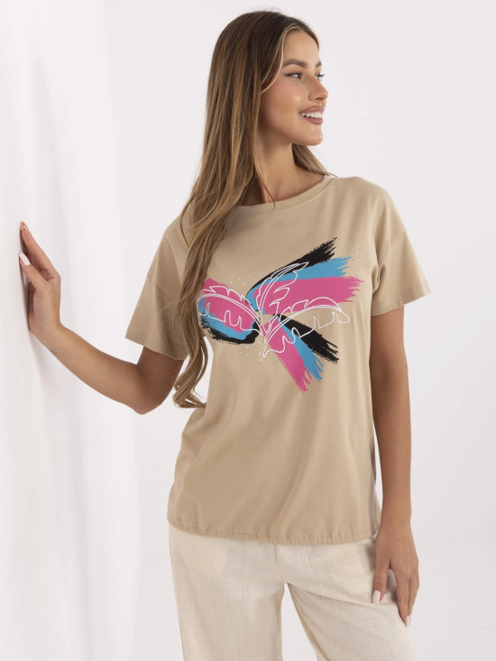 Stylish T-shirt with Application