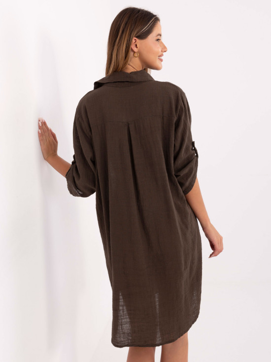 Oversize obleka s 3/4 rokavi