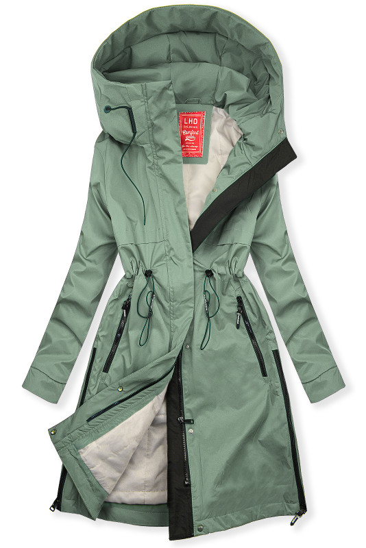 Zelena prehodna jakna FASHION