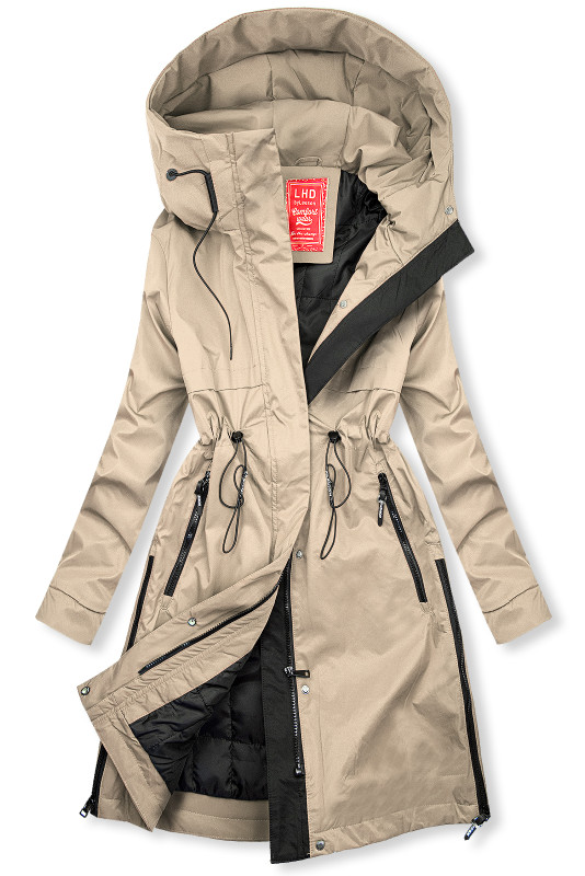 Ecru prehodna jakna FASHION