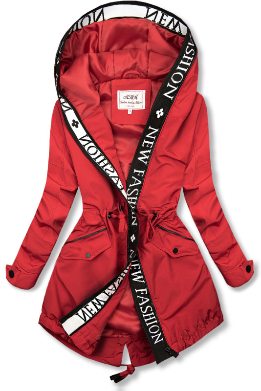Rdeča parka FASHION