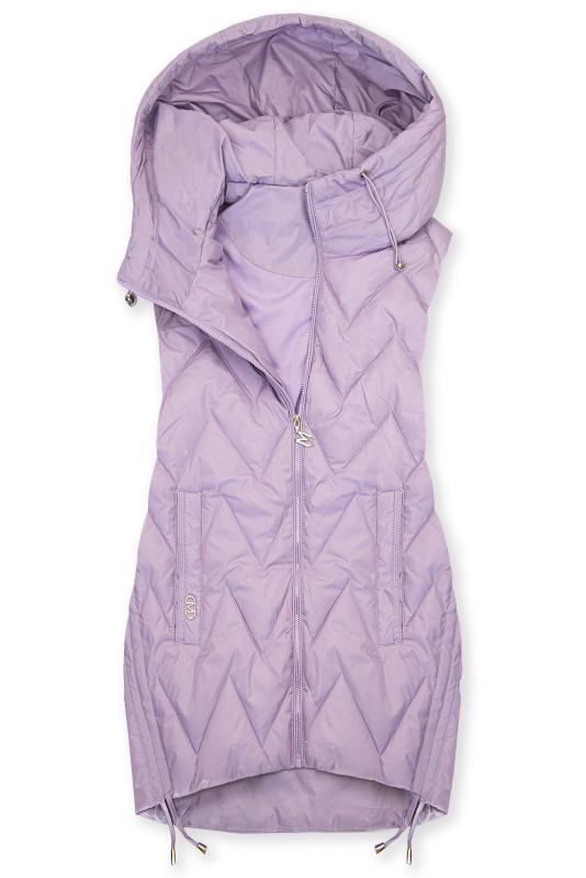 Svetlo vijoličen podolgovat telovnik