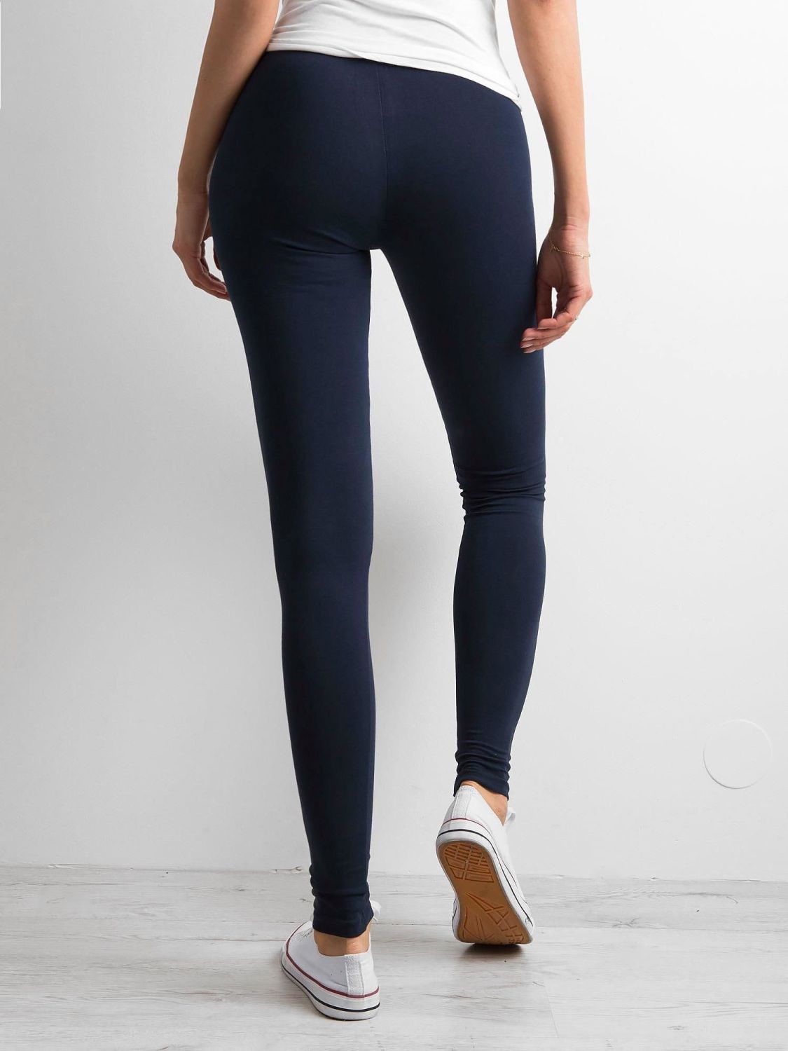 Temno modri Basic leggingi