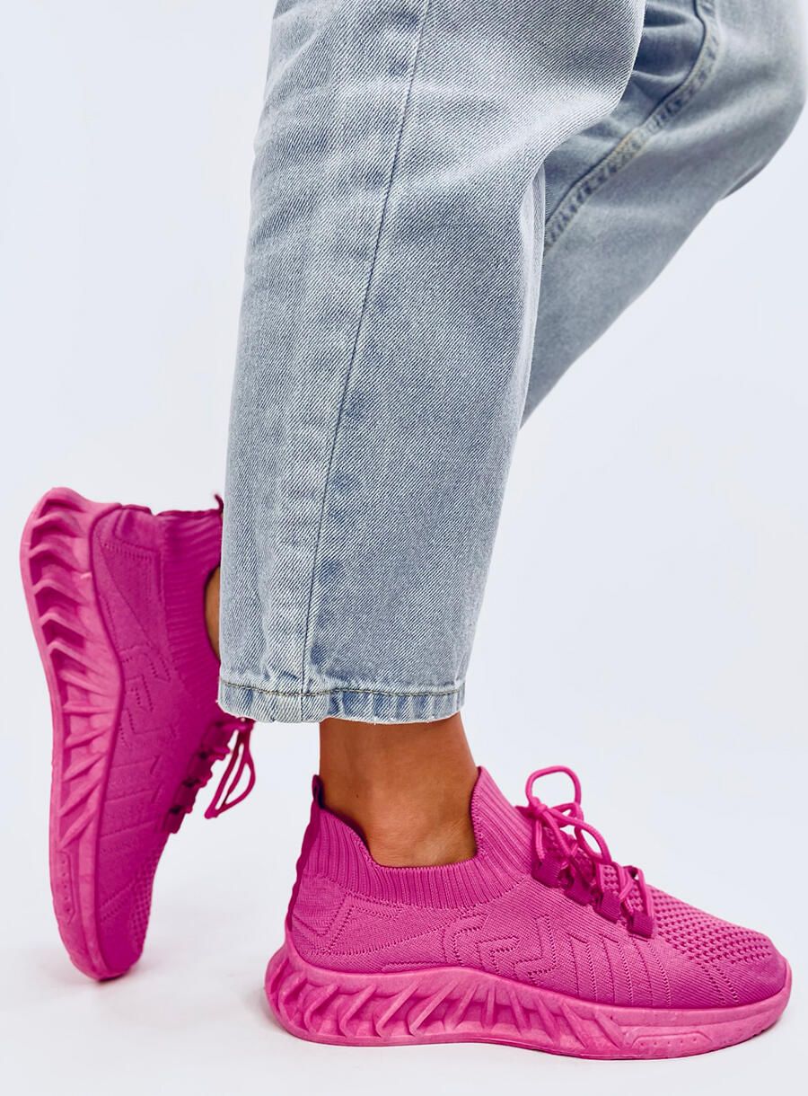 Teniske iz elastičnega blaga barve fuksije