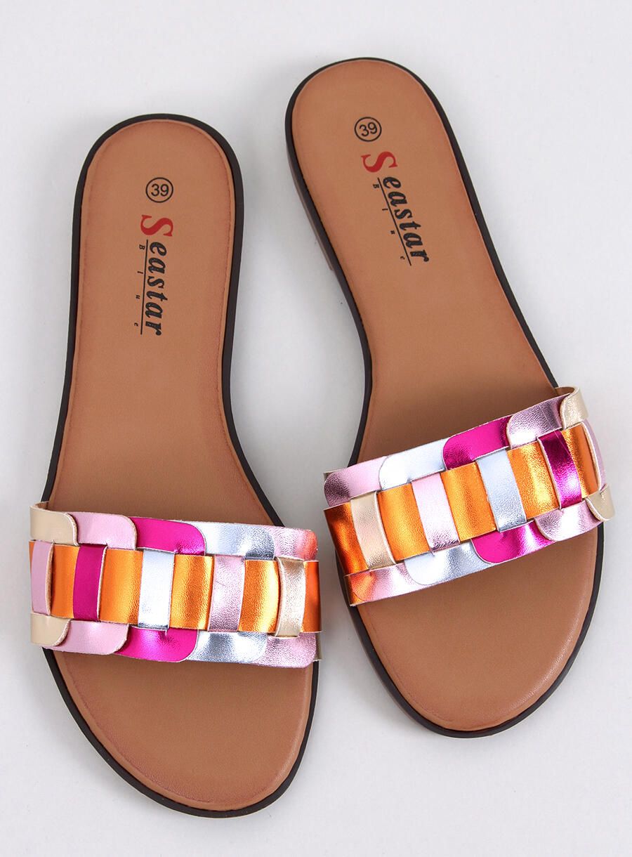 Ženski poletni natikači multicolor