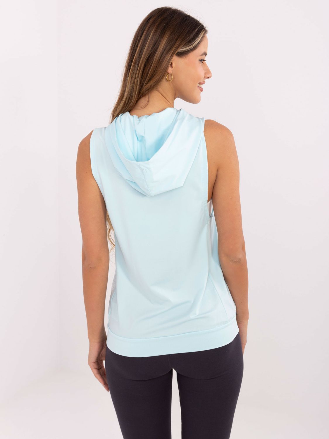 Svetlo modra športna majica TOMMY LIFE