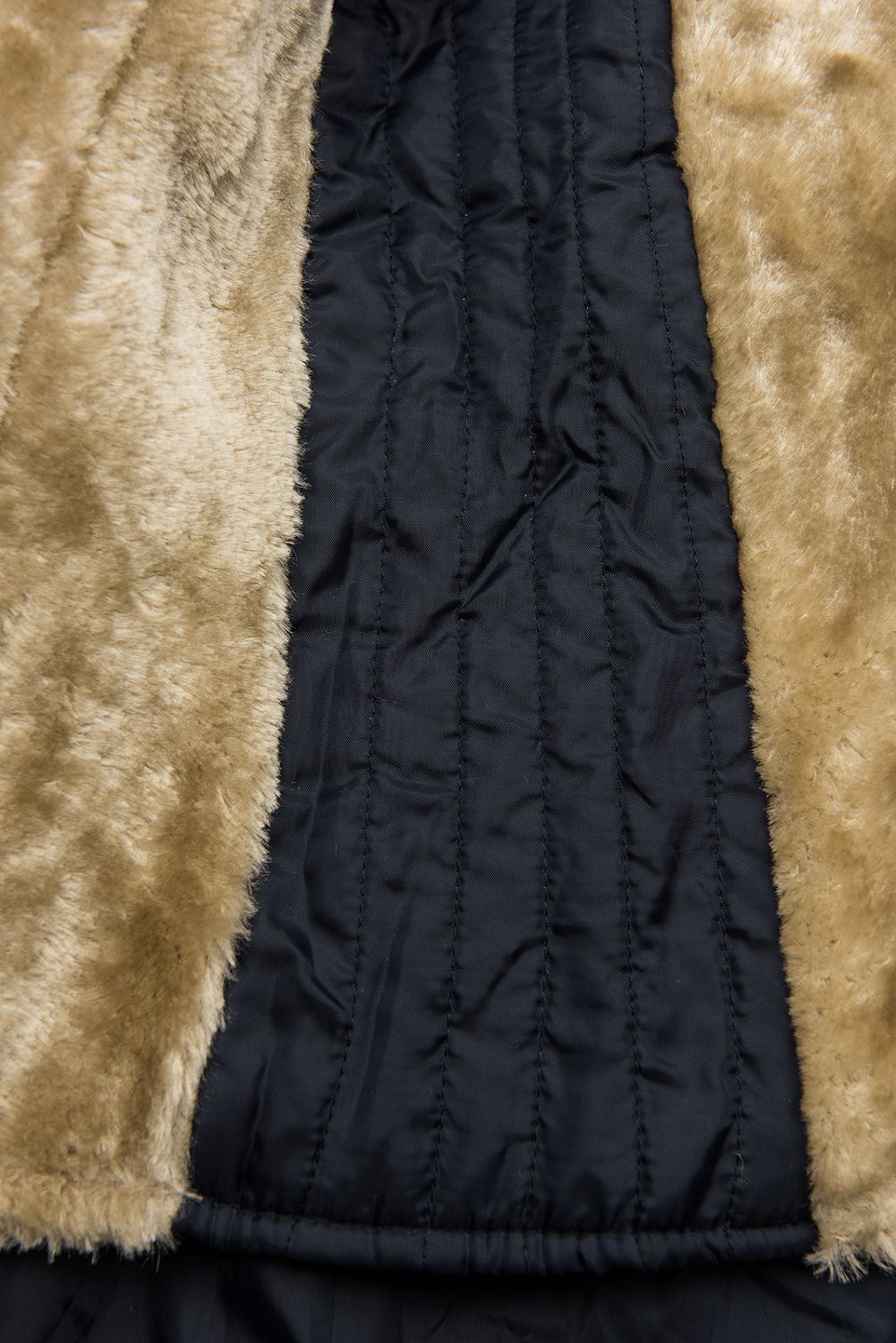 Temno modra parka za jesen/zimo z odstranljivo podlogo