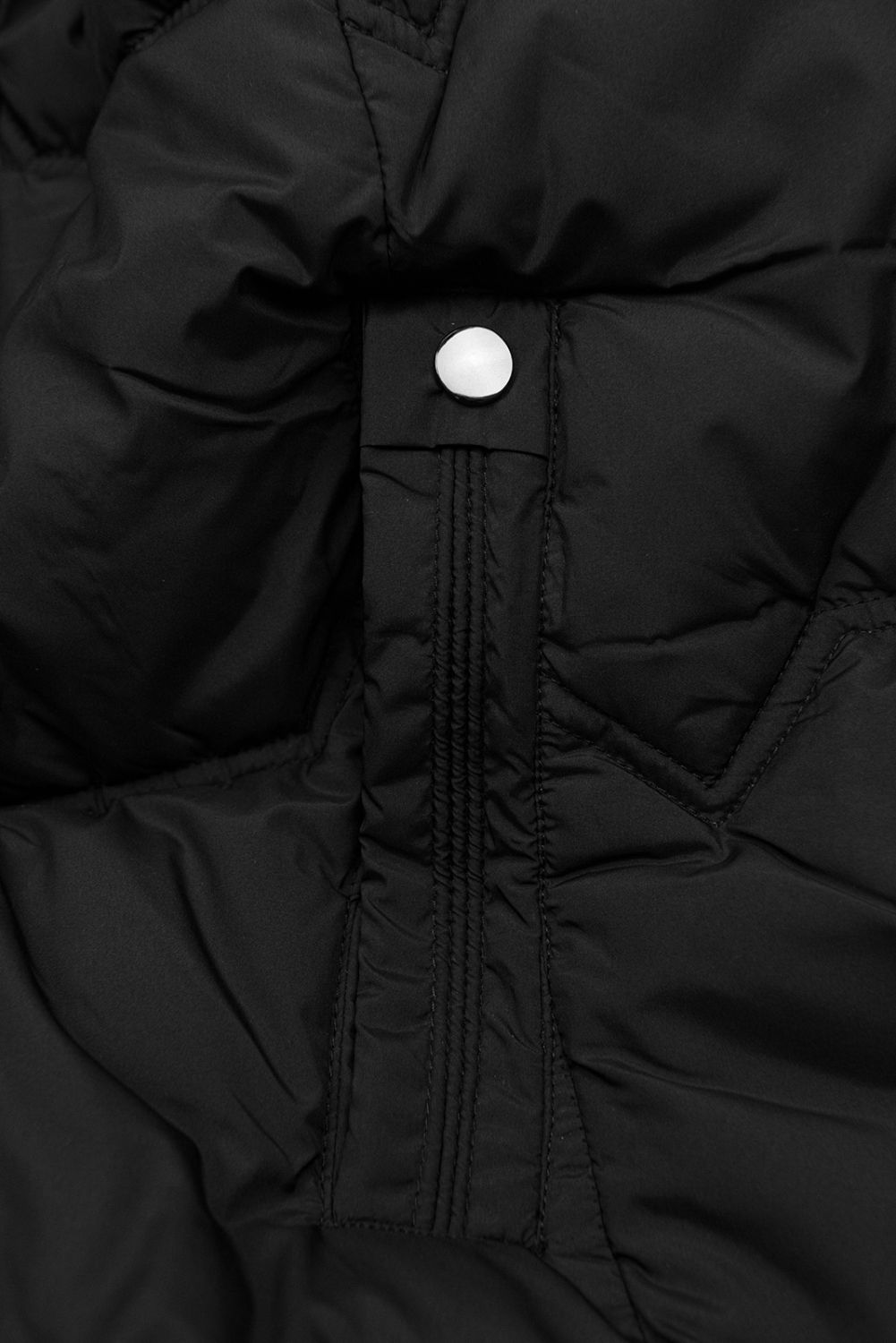 Obojestranski zimski plašč črn/bež