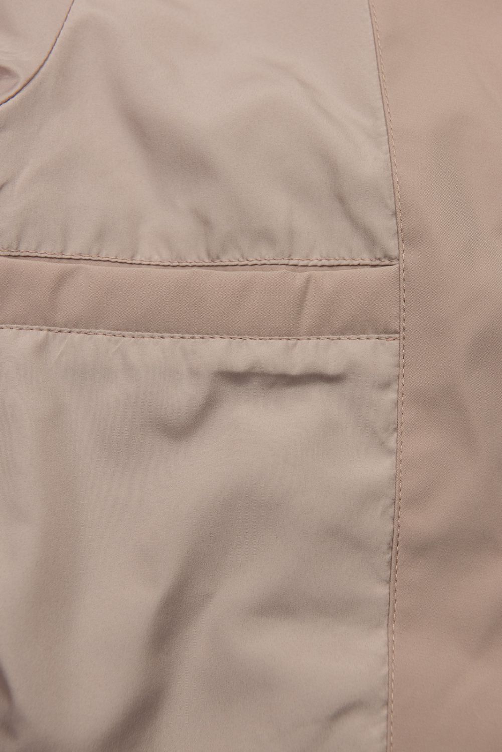 Ženska prehodna jakna s kapuco starorožnata