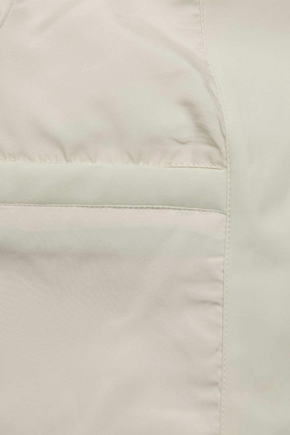 Ženska prehodna jakna s kapuco ecru