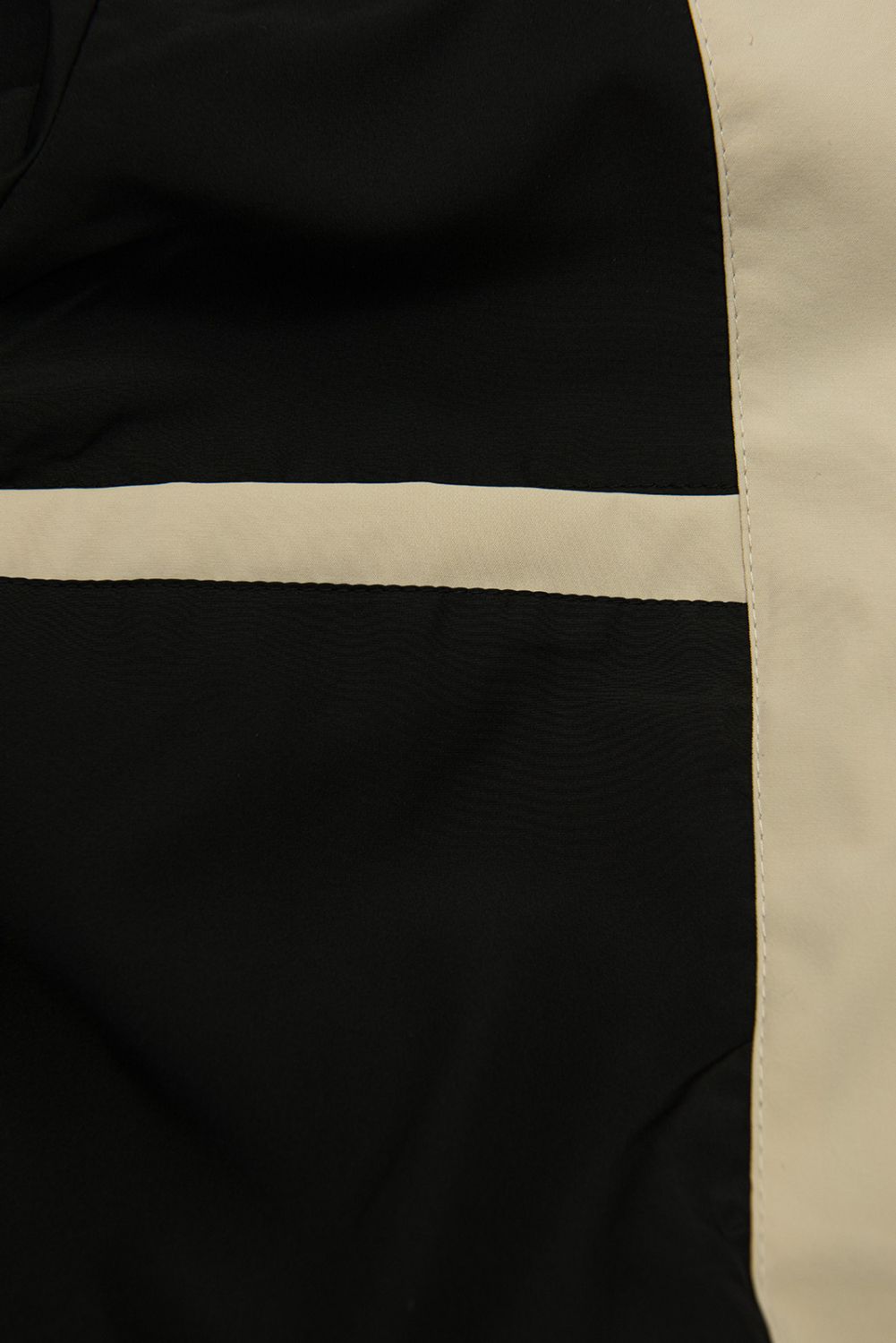 Ženska prehodna parka s snemljivo kapuco bež