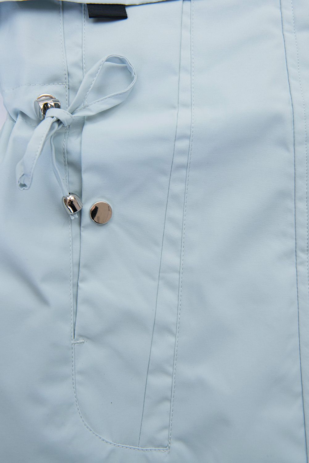 Svetlo modra parka za pomlad/jesen