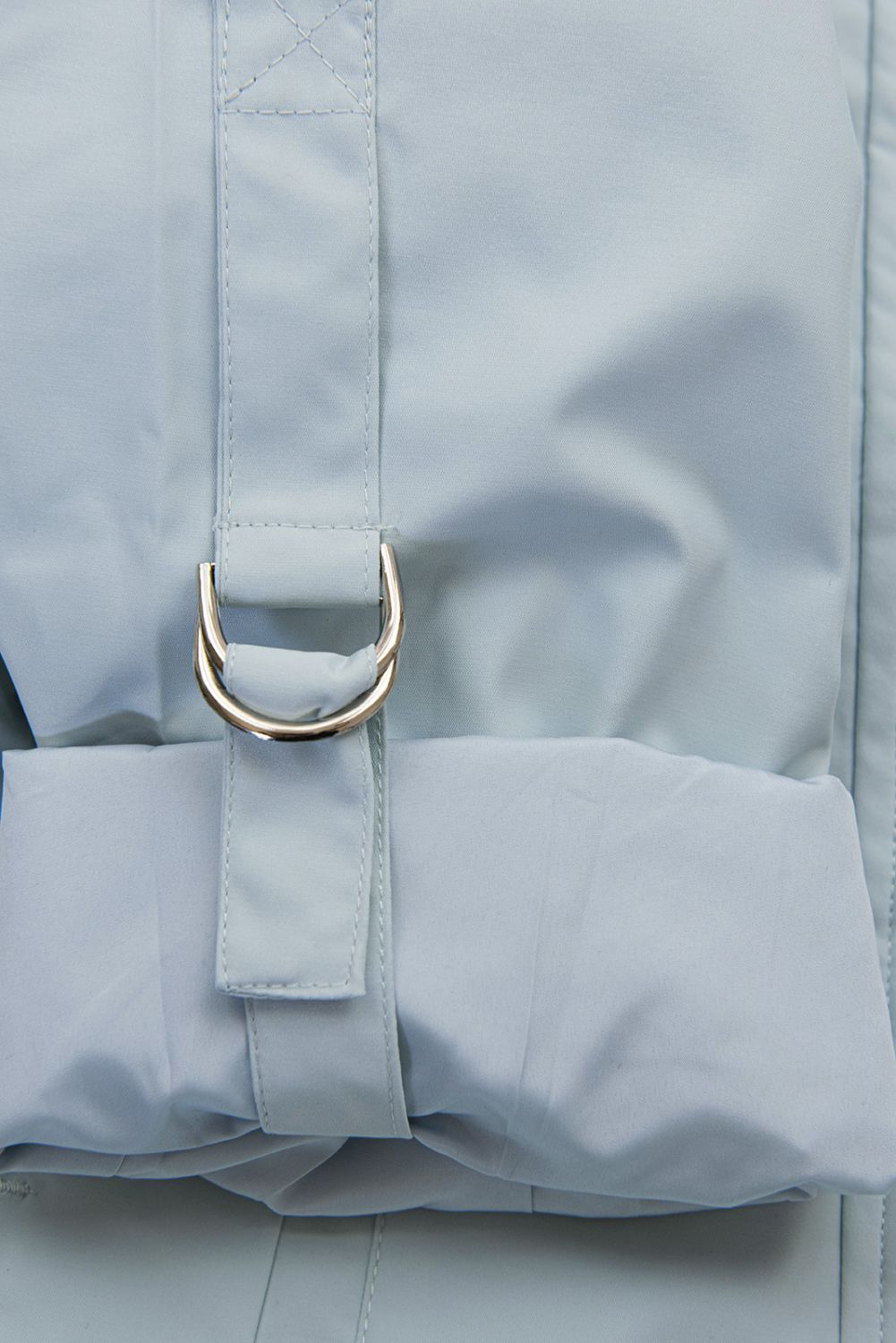 Svetlo modra parka za pomlad/jesen