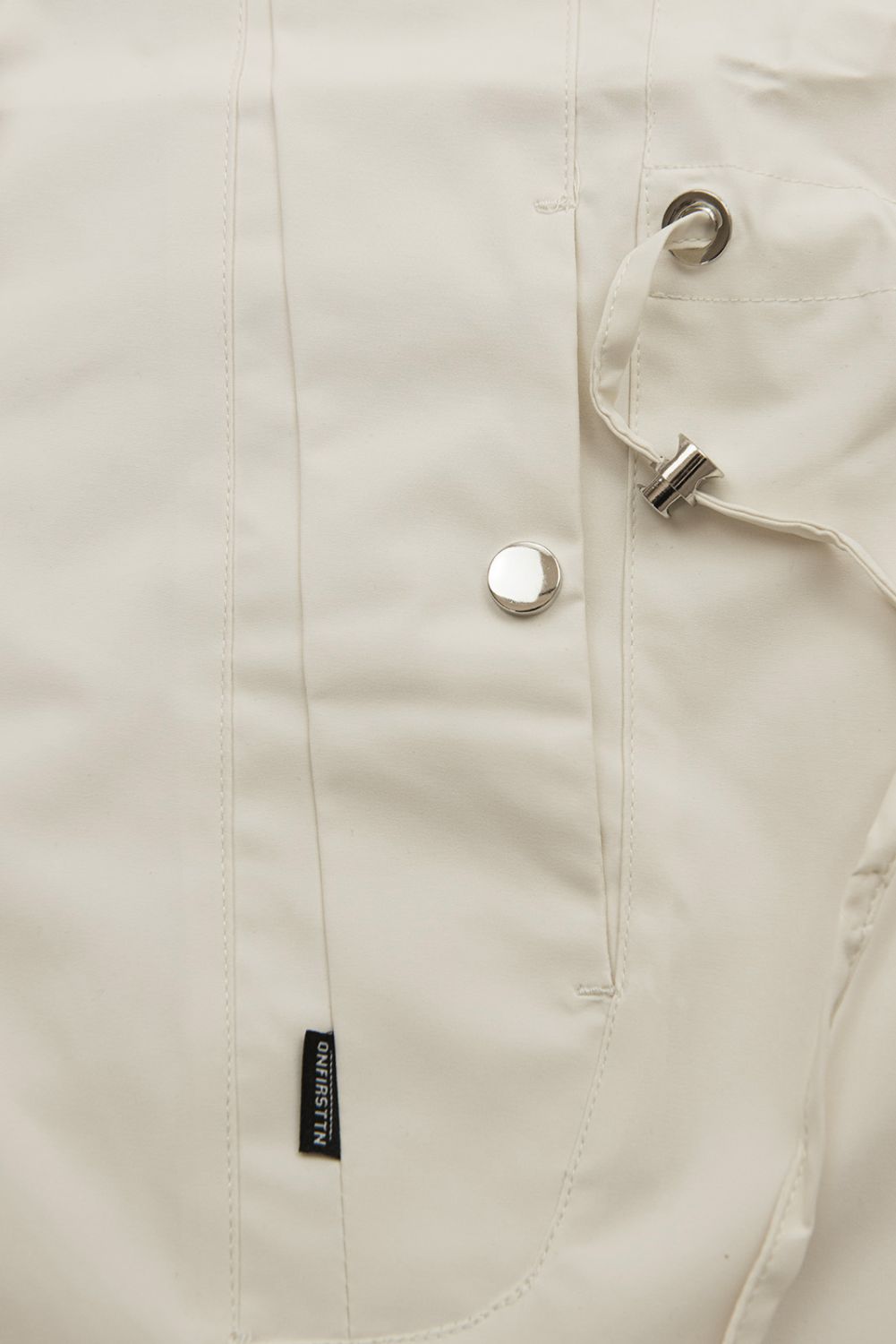 Krem bela parka za pomlad/jesen