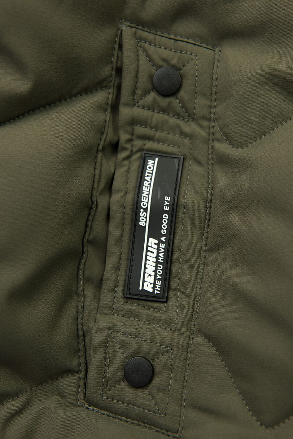 Zimska jakna s kapuco SNOW khaki