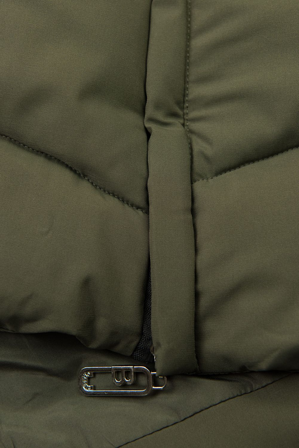 Zimska jakna s kapuco SNOW khaki