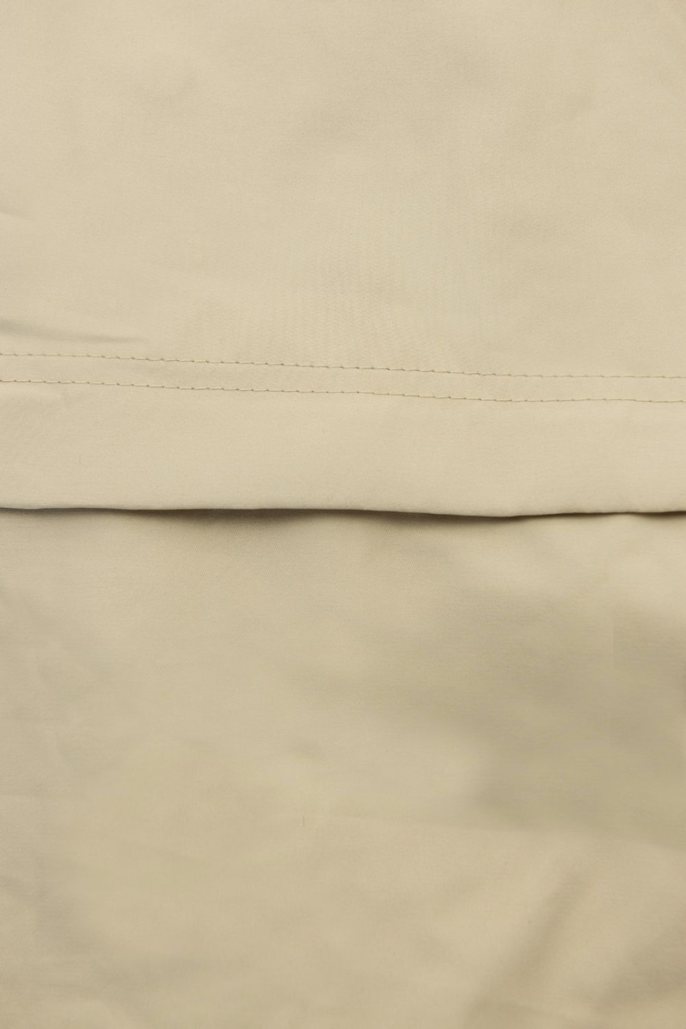 Spomladanska parka z veliko kapuco bež