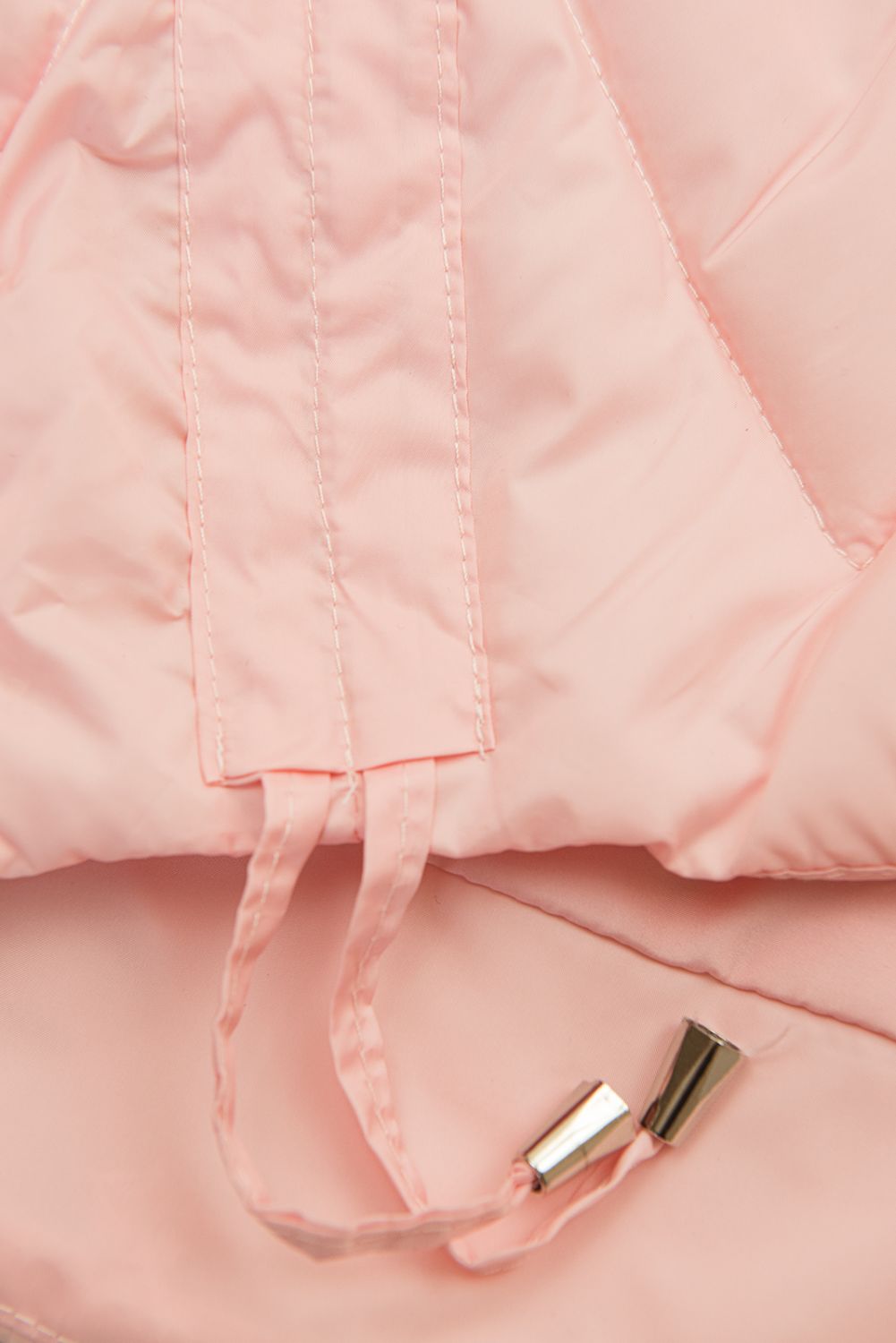 Svetlo roza dolg telovnik